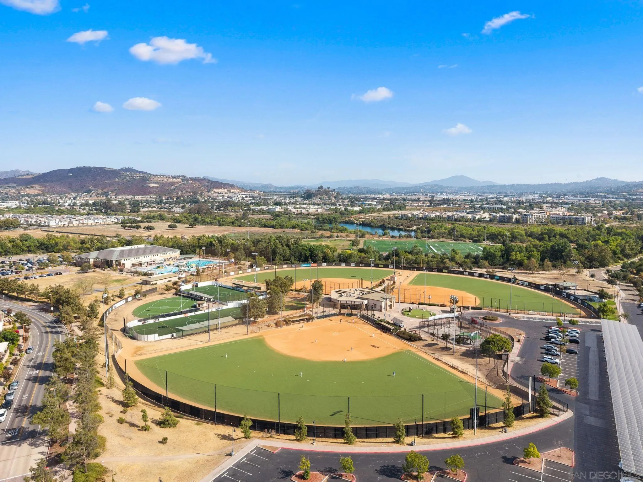 10357 Bart Way Santee, CA 92071 - Photo 39 of 39 a view of a swimming pool with a lake view