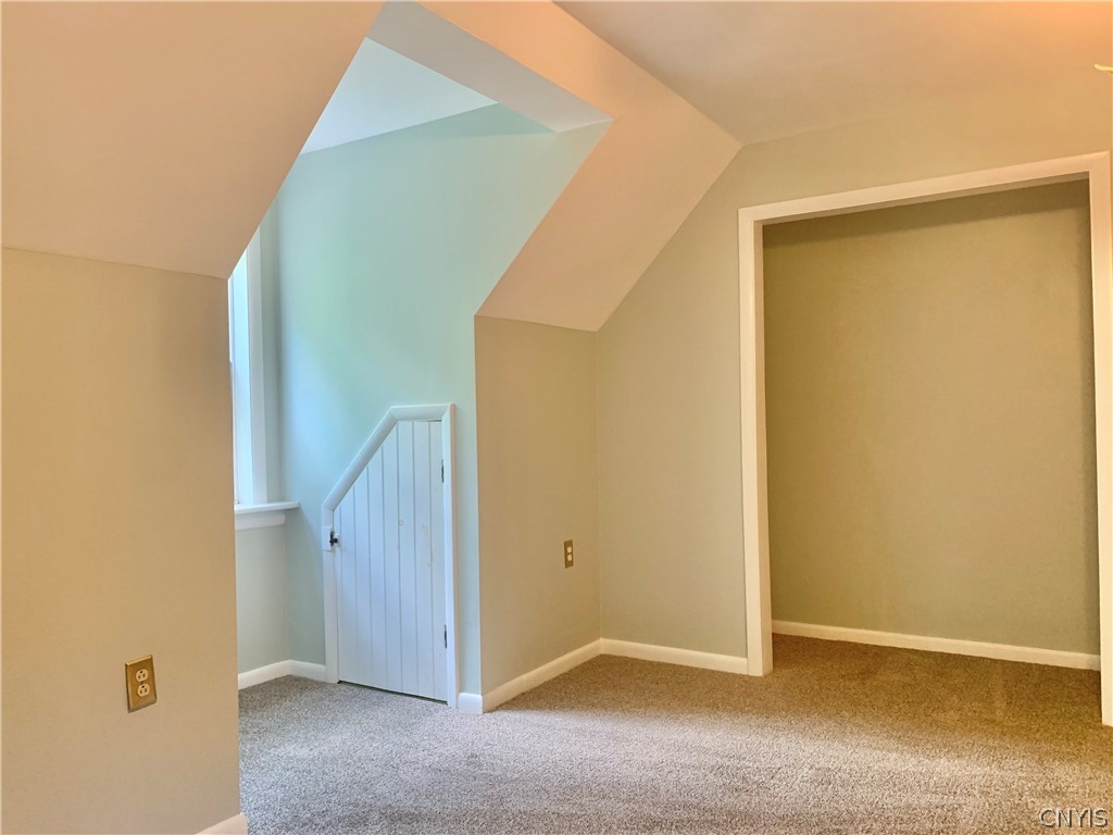 10149 Bailey Lake Road Brookfield, NY 13480 - Photo 35 of 49 Double closet and knee wall storage at foot of win
