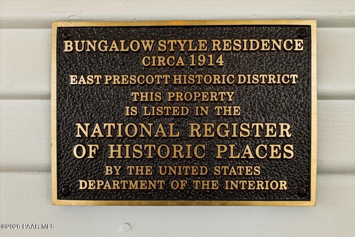145 South Washington Street Prescott, AZ 86303 - Photo 34 of 39 Plaque