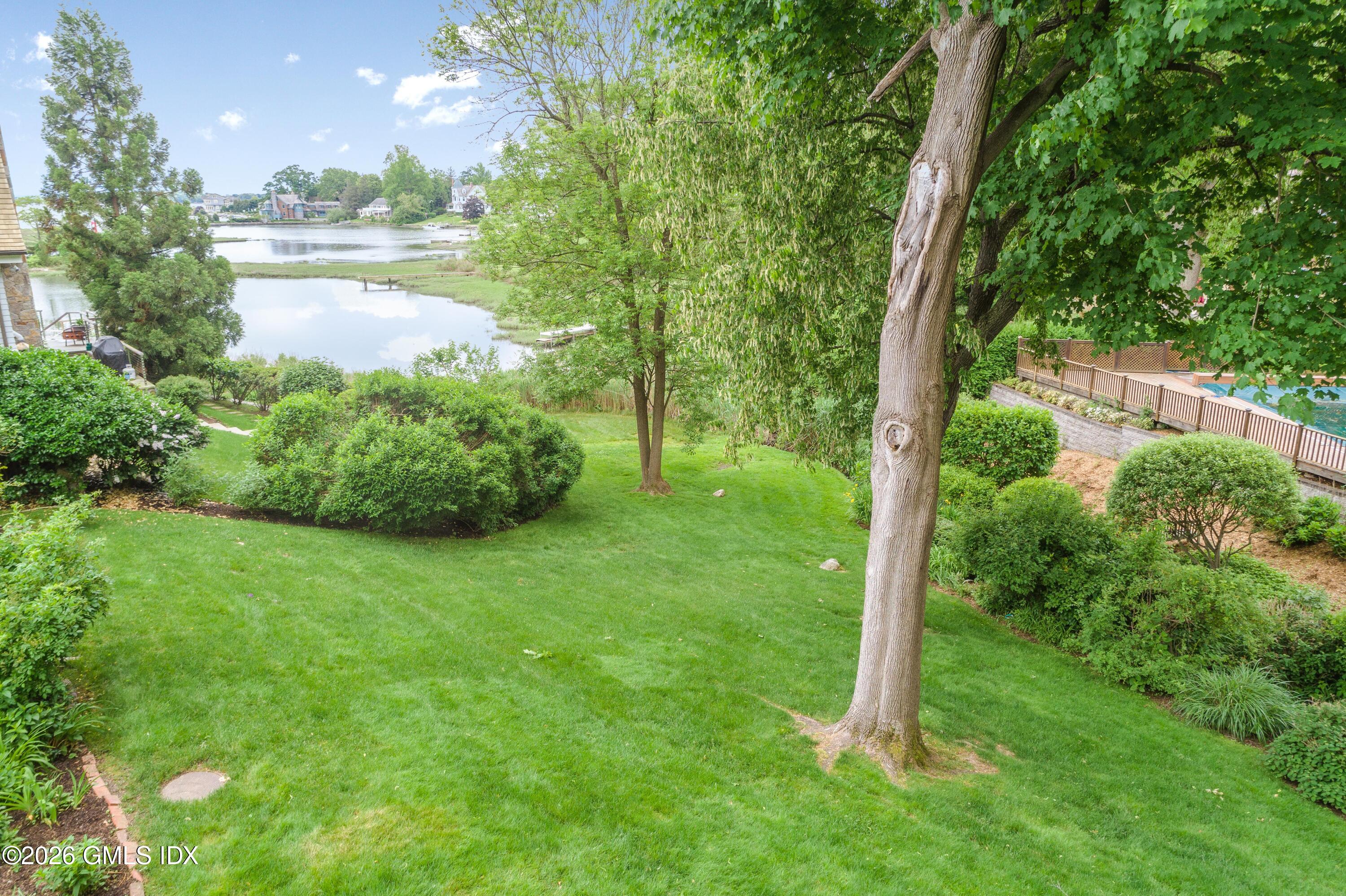 14 Shoal Point Lane Riverside, CT 06878 - Photo 16 of 30 a view of a garden with a tree
