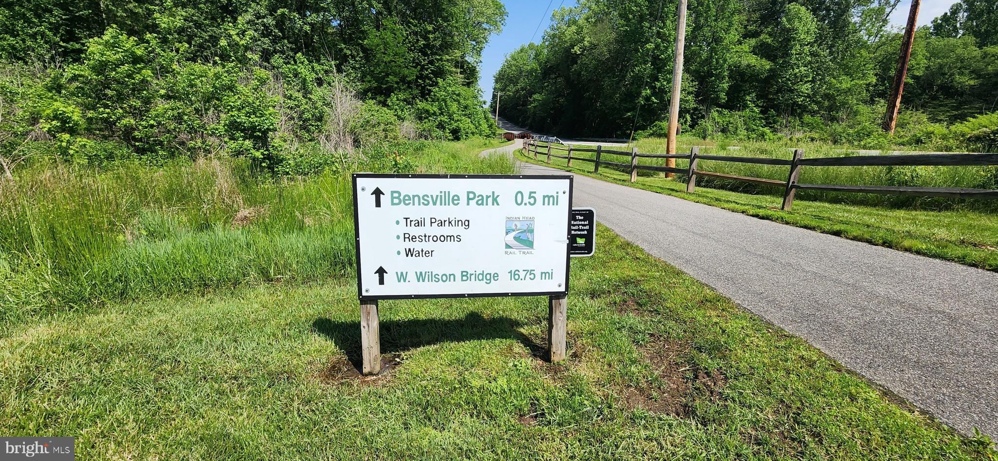 Bensville Road White Plains, MD 20695 - Photo 10 of 14 a sign on the side of the road