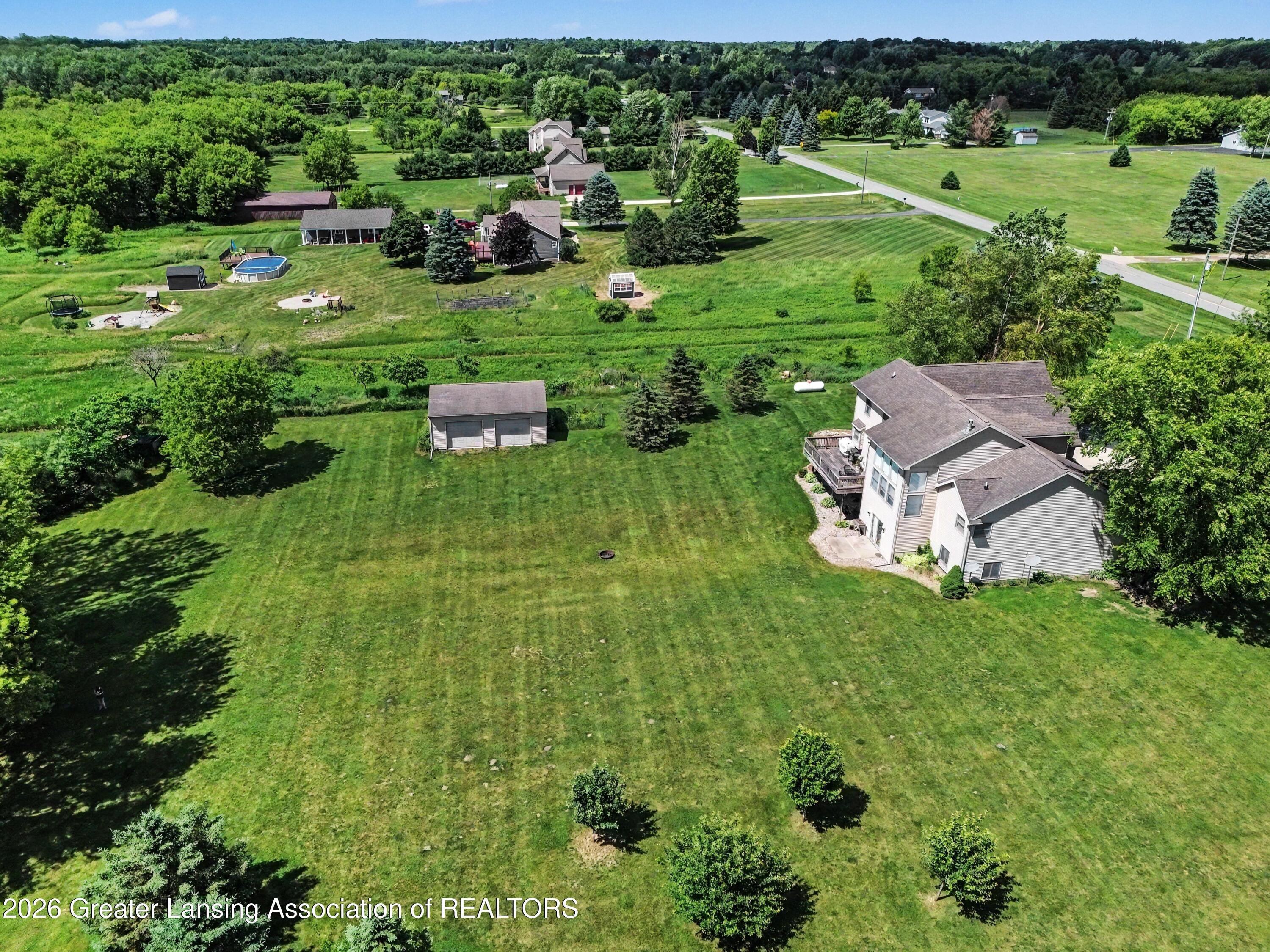 2626 South Edgar Road Mason, MI 48854 - Photo 27 of 28 Aerial