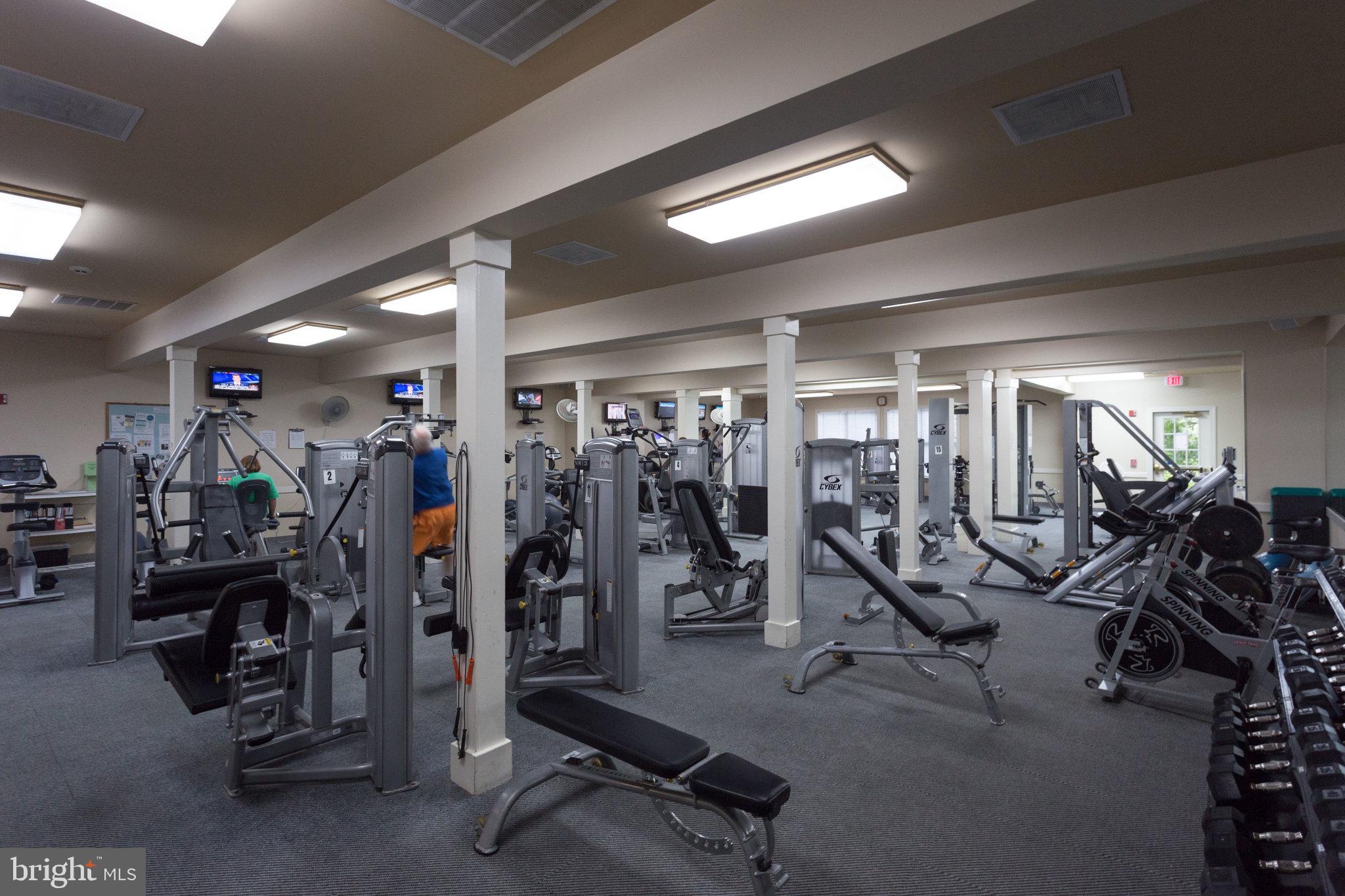 7510 Ashby Lane, Unit J Alexandria, VA 22315 - Photo 37 of 53 a view of a room with gym equipment