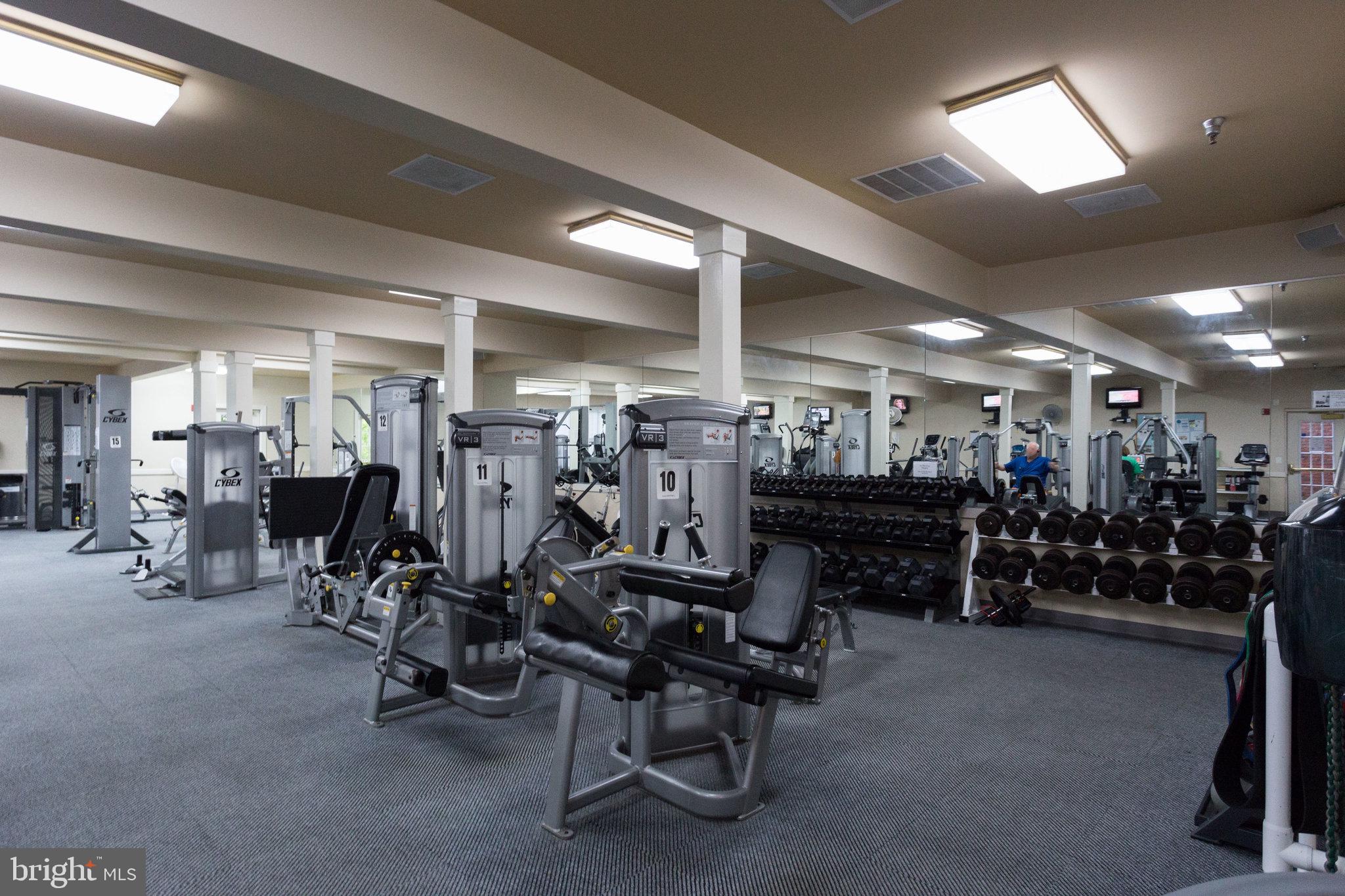 7510 Ashby Lane, Unit J Alexandria, VA 22315 - Photo 38 of 53 a view of a room with gym equipment