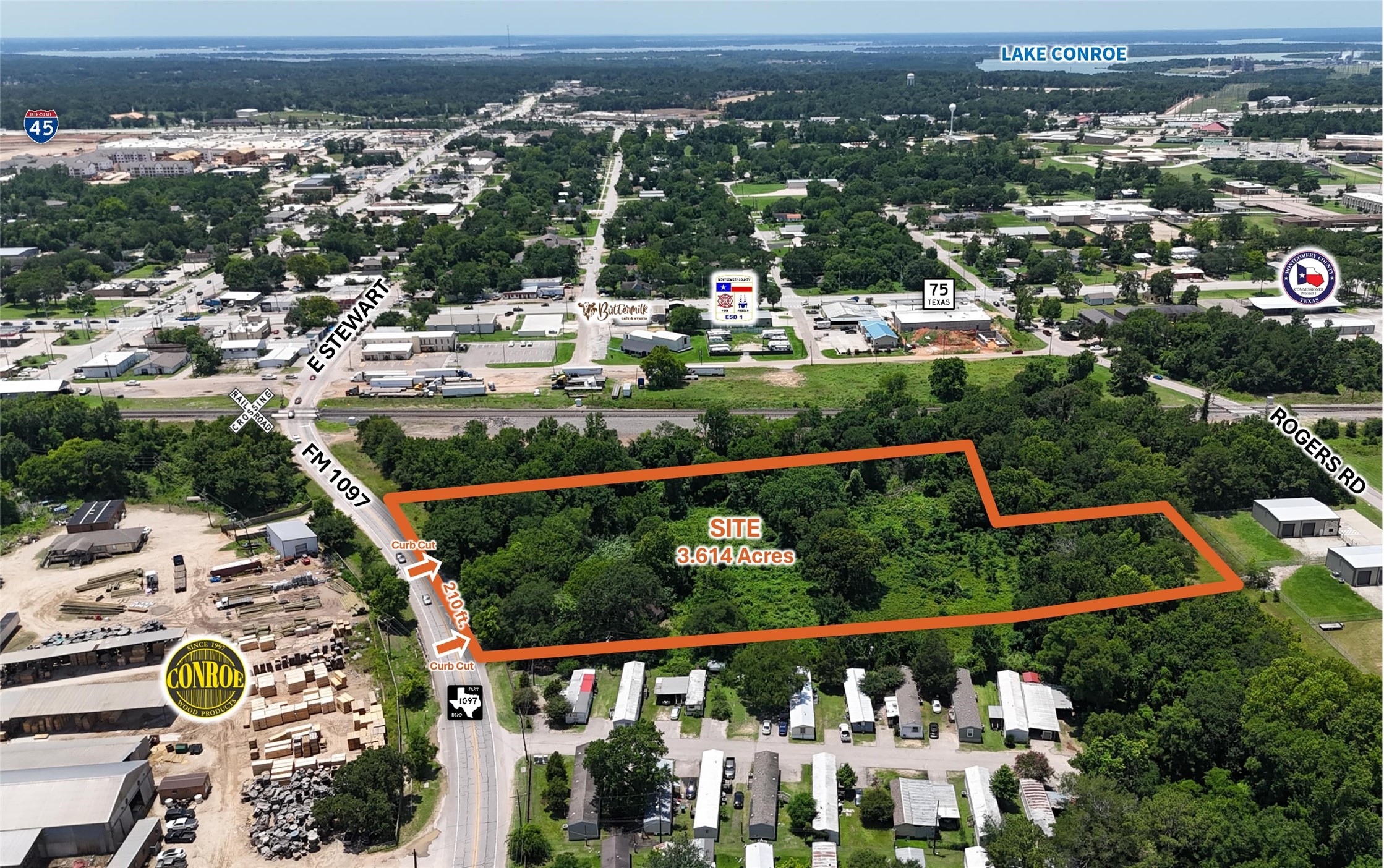 301 Farm To Market 1097 Willis, TX 77378 - Photo 3 of 6 3.61 Acres - 301 FM 1097