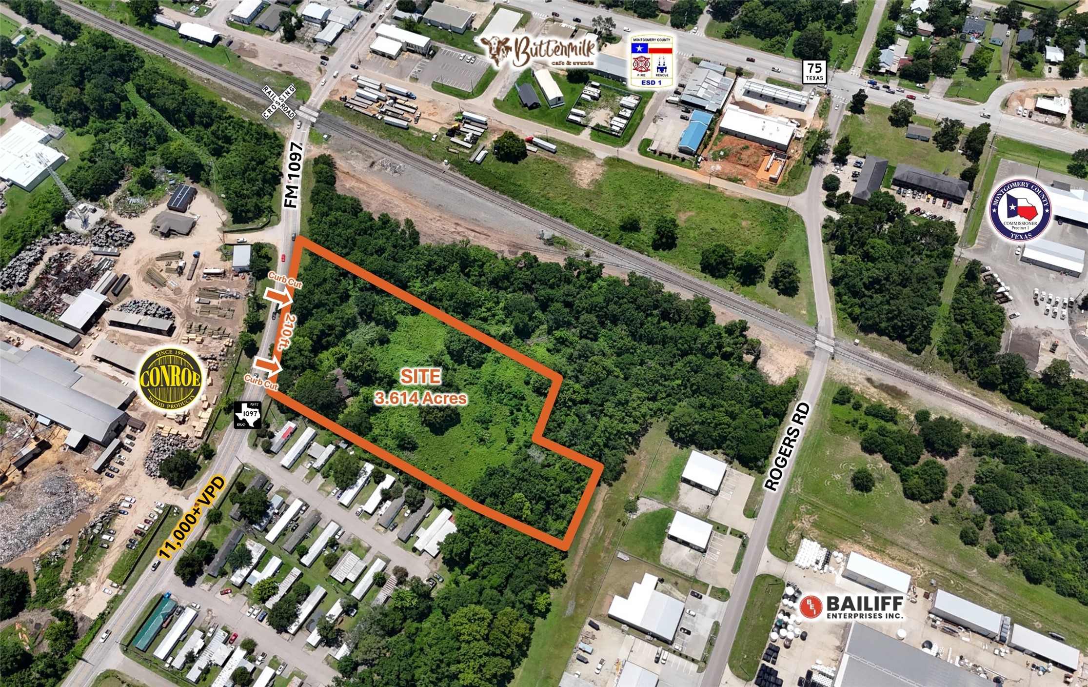 301 Farm To Market 1097 Willis, TX 77378 - Photo 4 of 6 3.61 Acres - 301 FM 1097