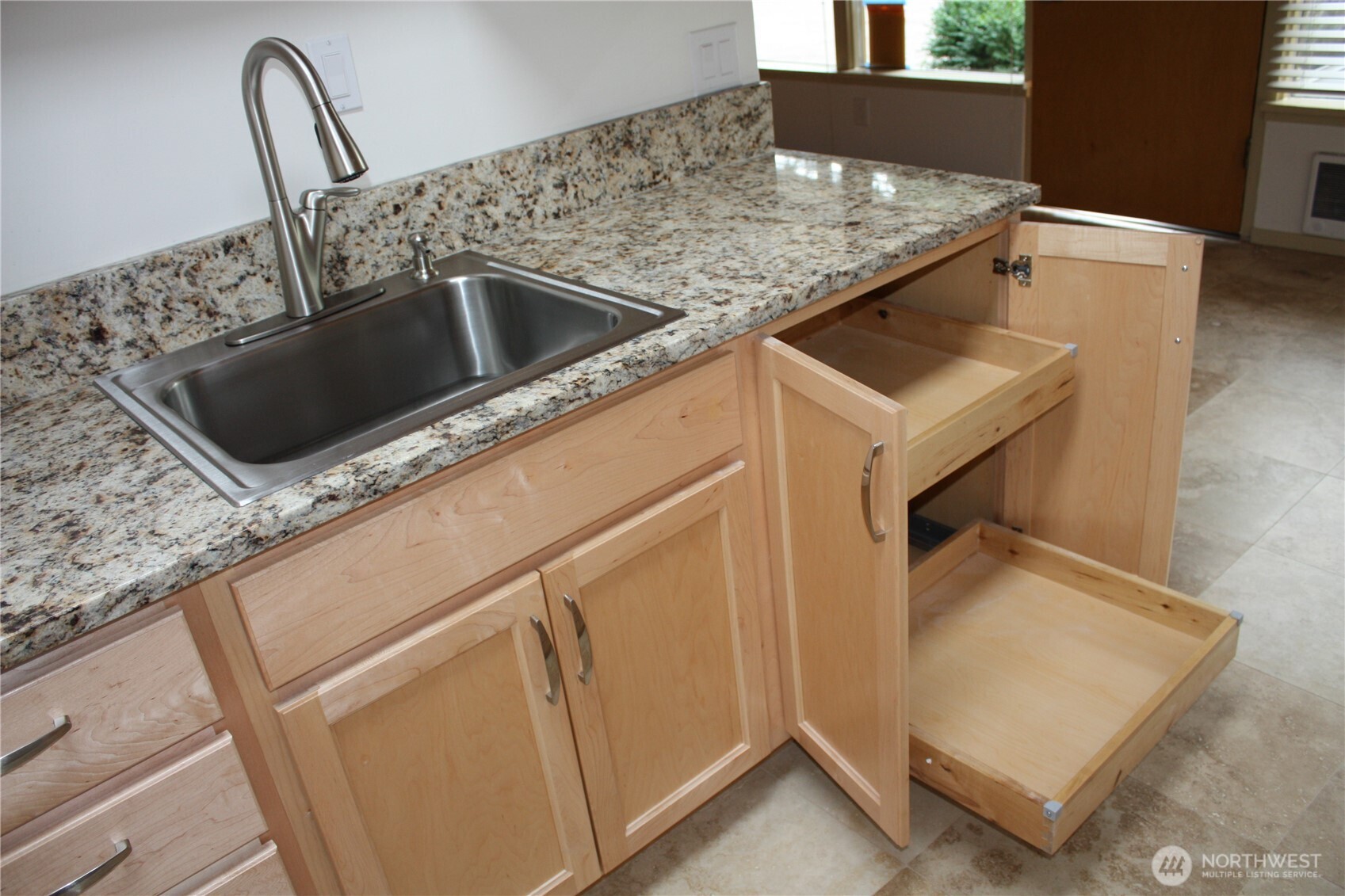 8417 Gold Way Everett, WA 98208 - Photo 15 of 18 a utility room with a sink washer and dryer
