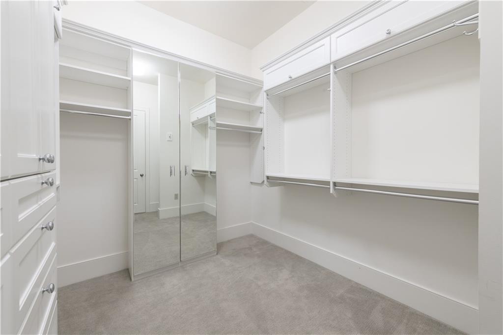 3630 Peachtree Road Northeast, Unit 3401 Atlanta, GA 30326 - Photo 32 of 72 a view of an empty walk in closet