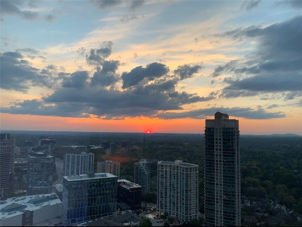 3630 Peachtree Road Northeast, Unit 3401 Atlanta, GA 30326 - Photo 53 of 72 a view of a city with sky view