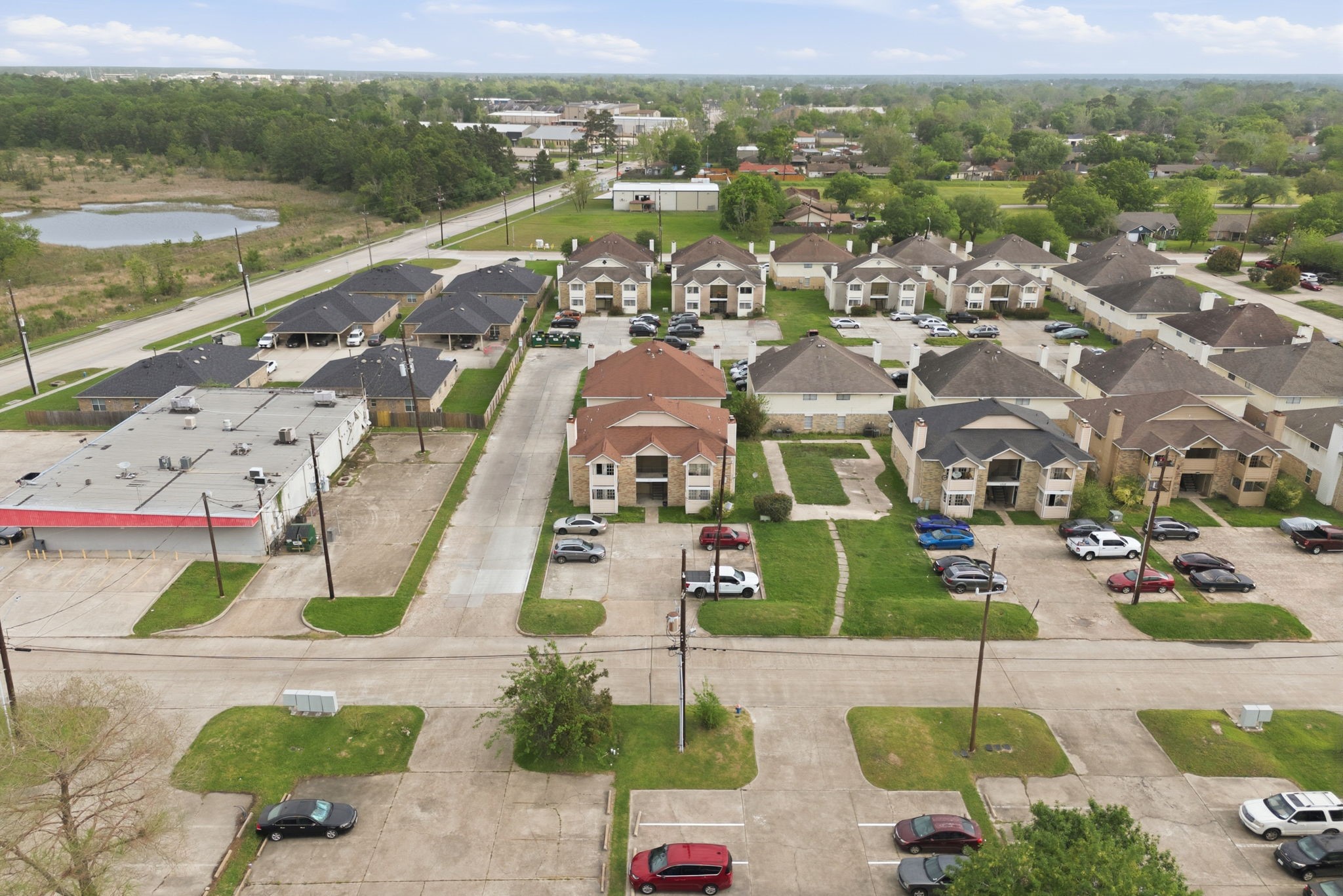 1310 Brenda Lane, Unit A Humble, TX 77338 - Photo 2 of 16 a view of a city