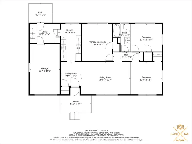 a picture of a floor plan