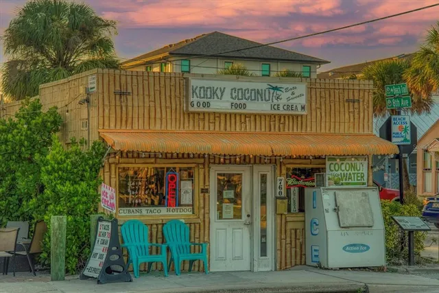 a view of a sign board
