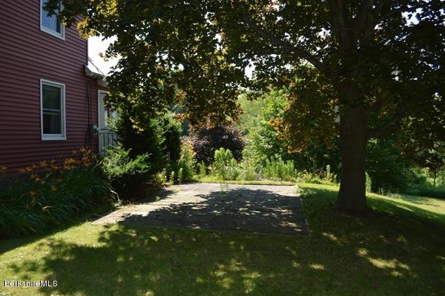 1603 North Main Road Otis, MA 01253 - Photo 11 of 17 a view of a yard with plants and large trees