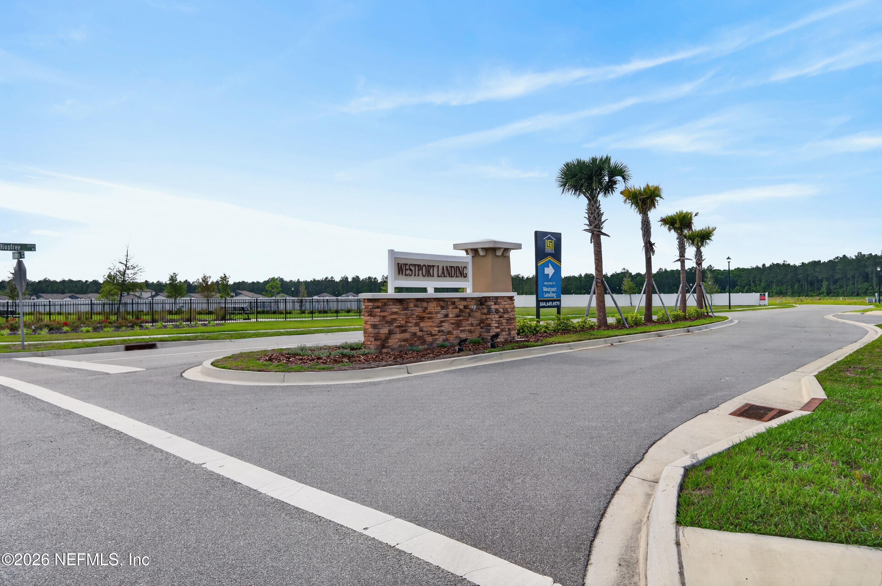 6961 Canoe Birch Road Jacksonville, FL 32219 - Photo 19 of 23 Westport Landing entrance st martin