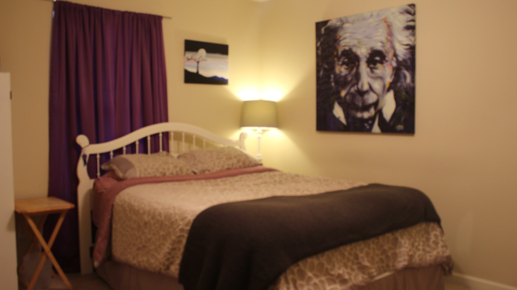 1899 Portway Road Spring Hill, TN 37174 - Photo 14 of 34 a bedroom with a bed and painting on the wall