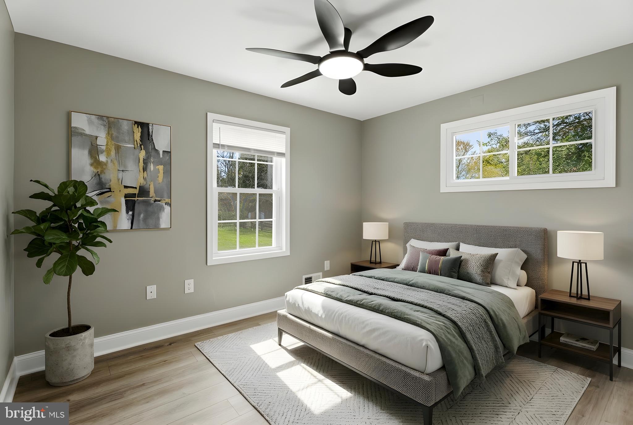 815 Gilbert Road Aberdeen, MD 21001 - Photo 19 of 58 Main Level Bedroom 1 (virtually staged)