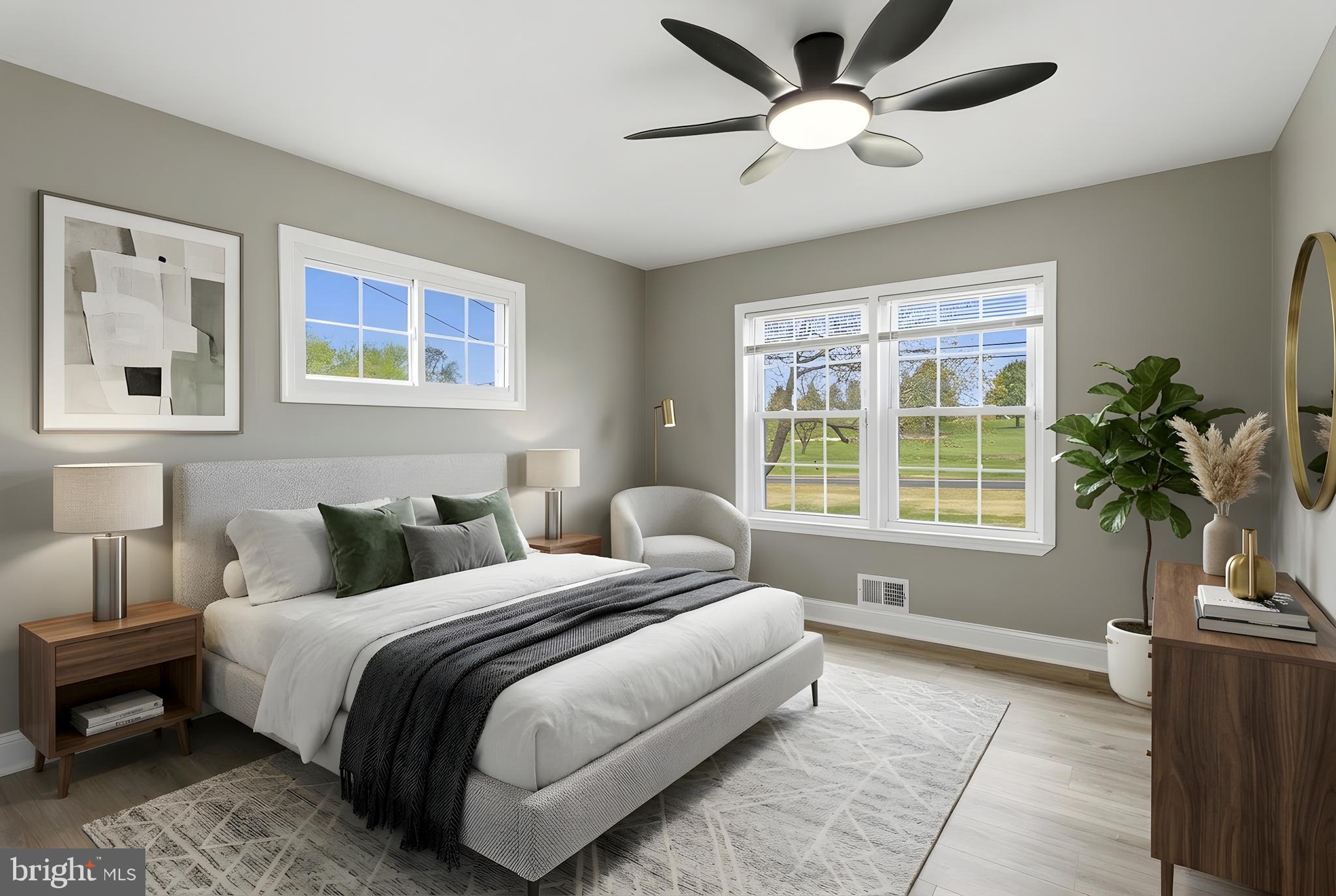 815 Gilbert Road Aberdeen, MD 21001 - Photo 24 of 58 Main Level Bedroom 2 (virtually staged)