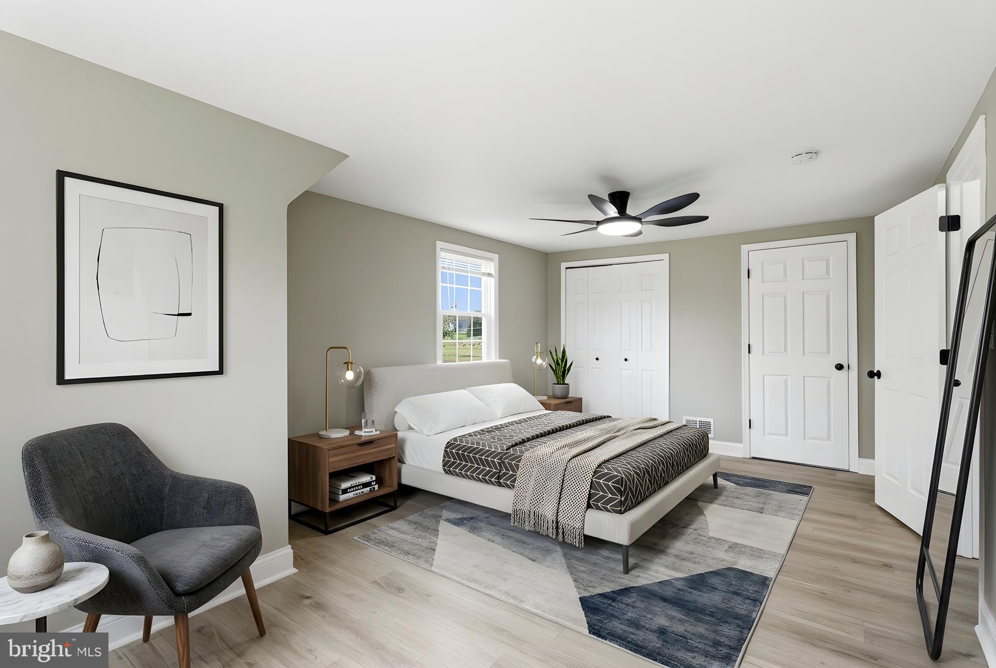 815 Gilbert Road Aberdeen, MD 21001 - Photo 28 of 58 Upper Level - Bedroom 3 (virtually staged)