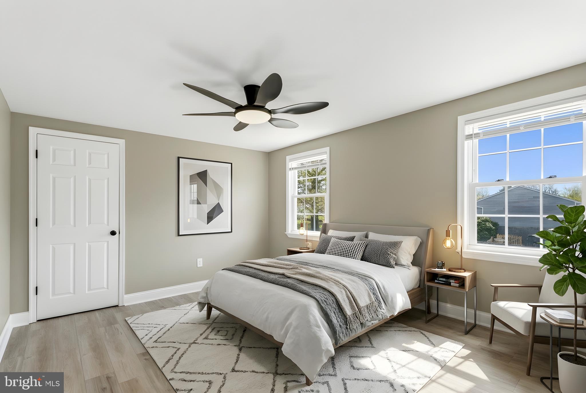 815 Gilbert Road Aberdeen, MD 21001 - Photo 40 of 58 Upper Level Bedroom 5 (virtually staged)