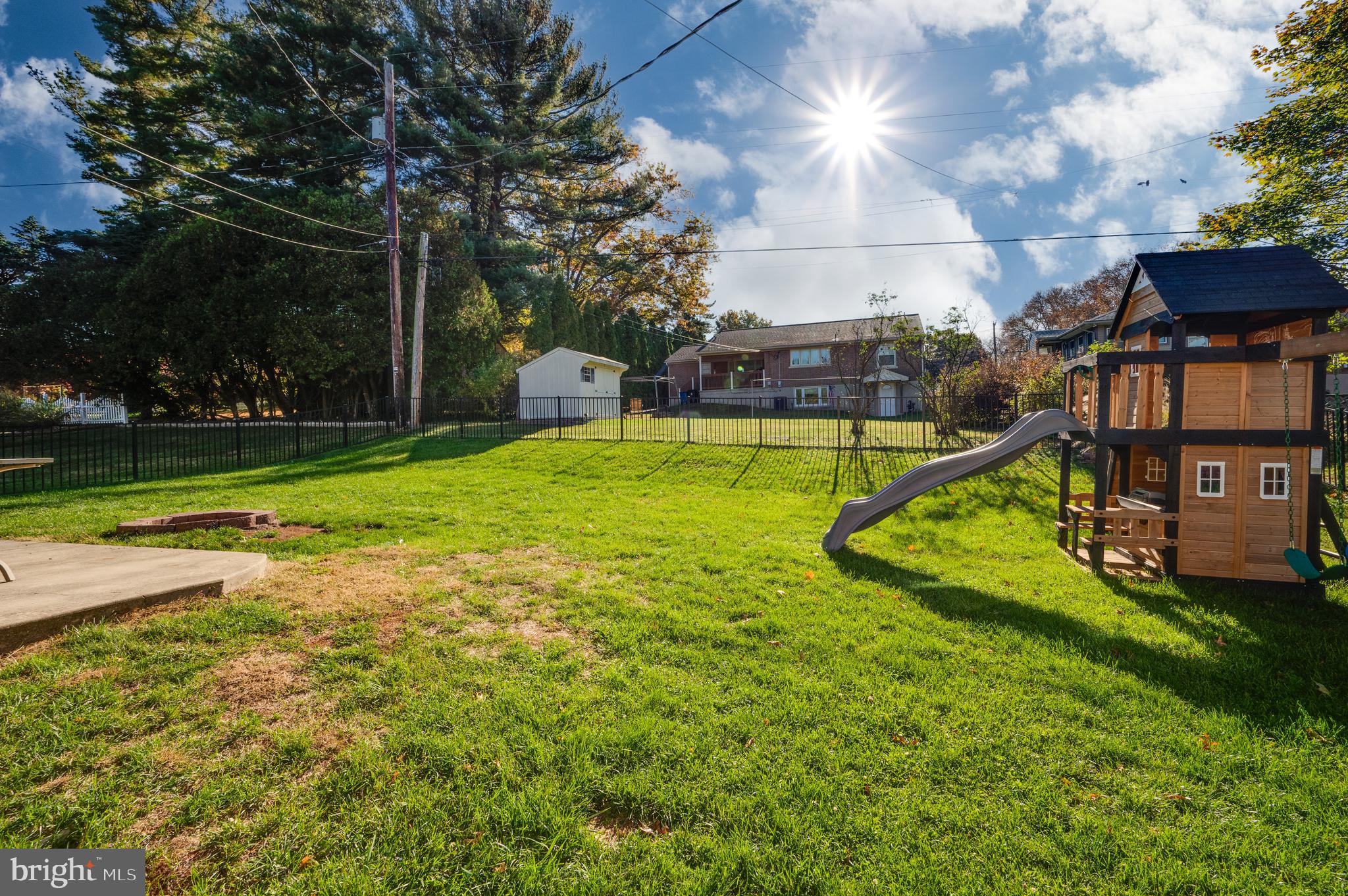 118 Octagon Avenue Sinking Spring, PA 19608 - Photo 42 of 45 a view of a playground with a swimming pool