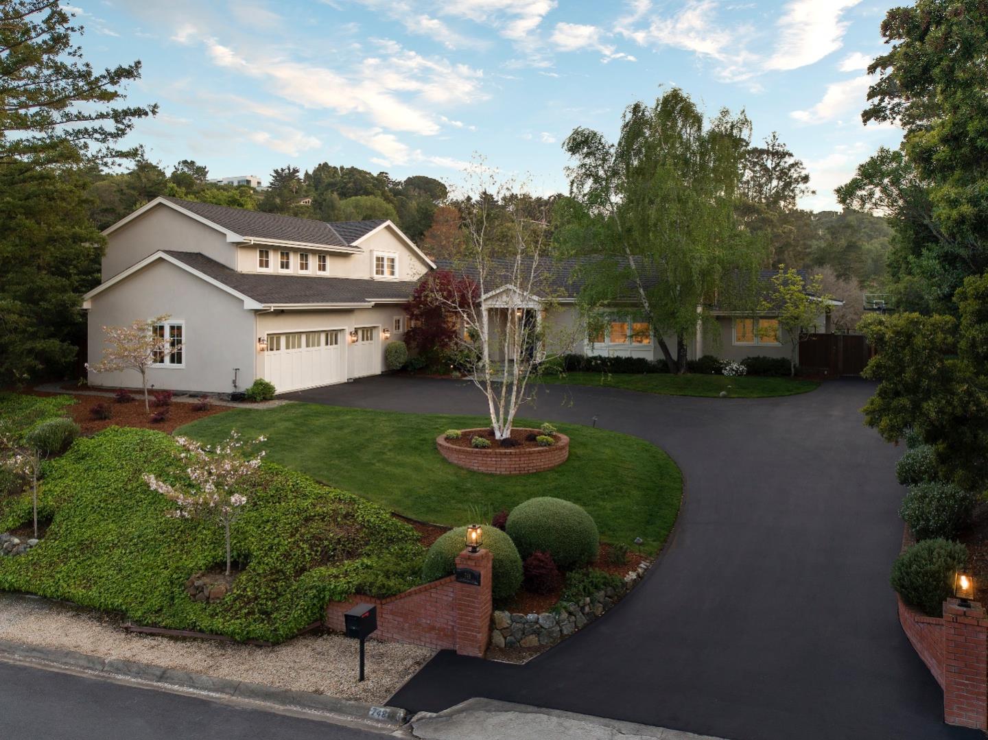 748 Jacaranda Circle Hillsborough, CA 94010 - Photo 41 of 41 a view of a house with backyard and garden