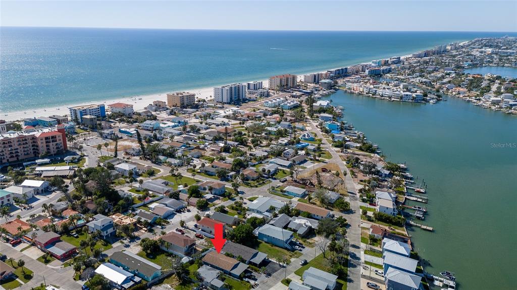 13246 4th Street East Madeira Beach, FL 33708 - Photo 8 of 23 view of city and ocean