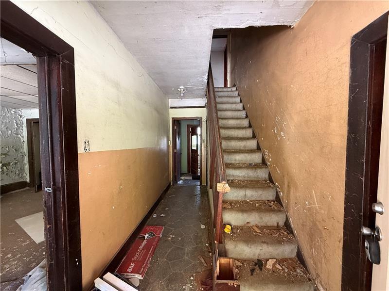 189 Beaver Street Leetsdale, PA 15056 - Photo 4 of 14 a view of entryway and hall with wooden floor