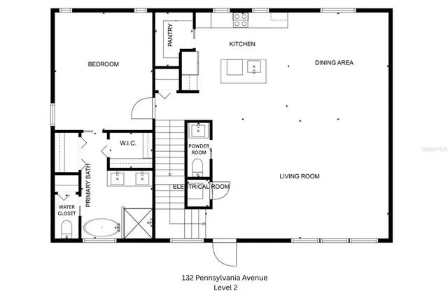 a picture of a floor plan