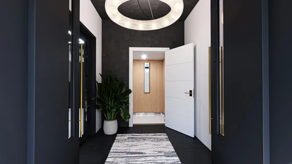 a view of entryway