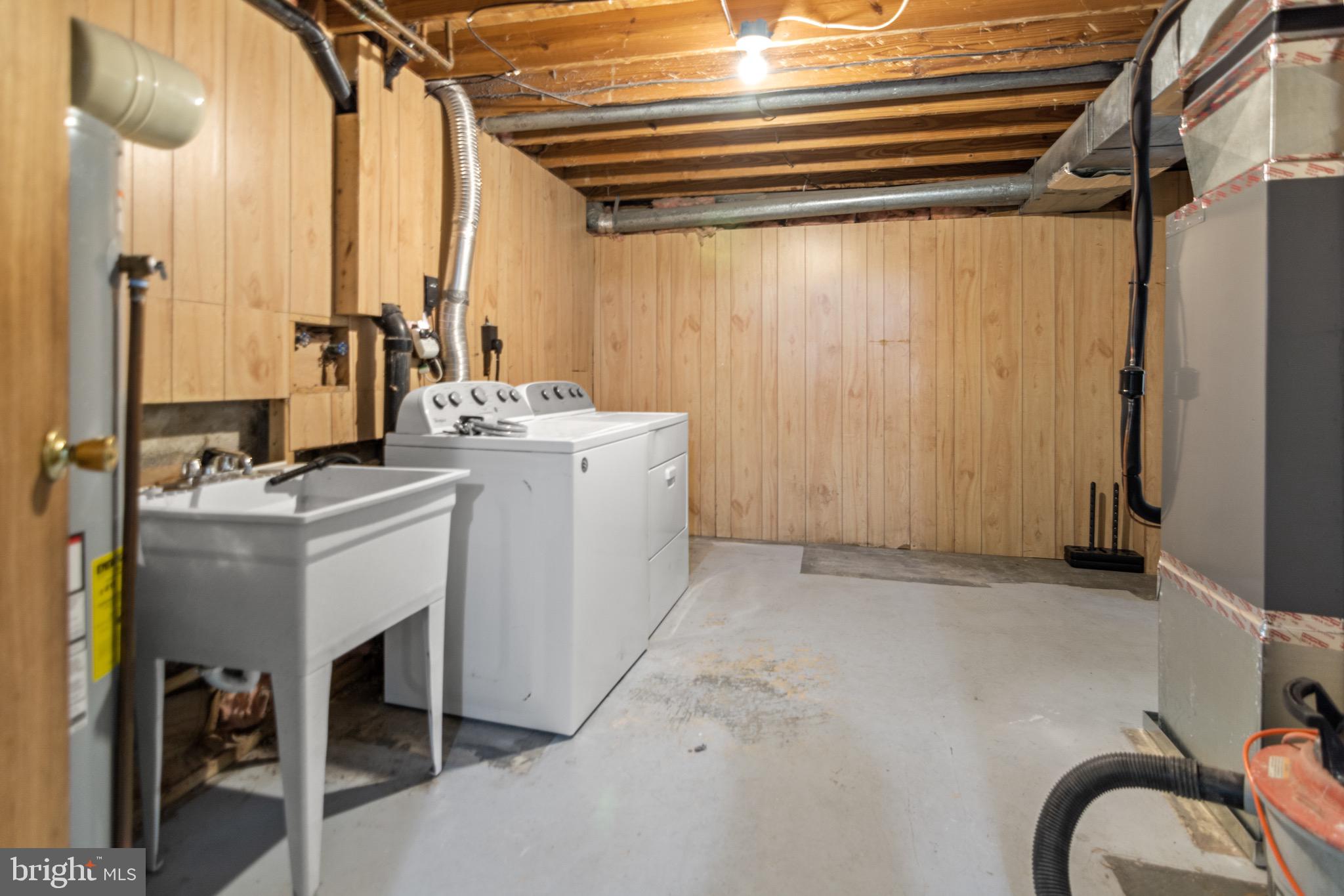 3520 Upton Road Baltimore, MD 21234 - Photo 32 of 39 a view of storage and utility room with a sink