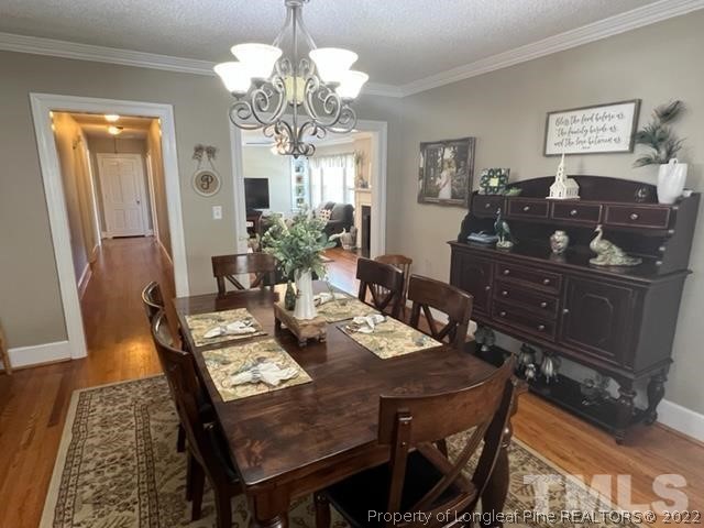 406 Old Post Road Erwin, NC 28339 - Photo 3 of 30 a view of a dining room with furniture