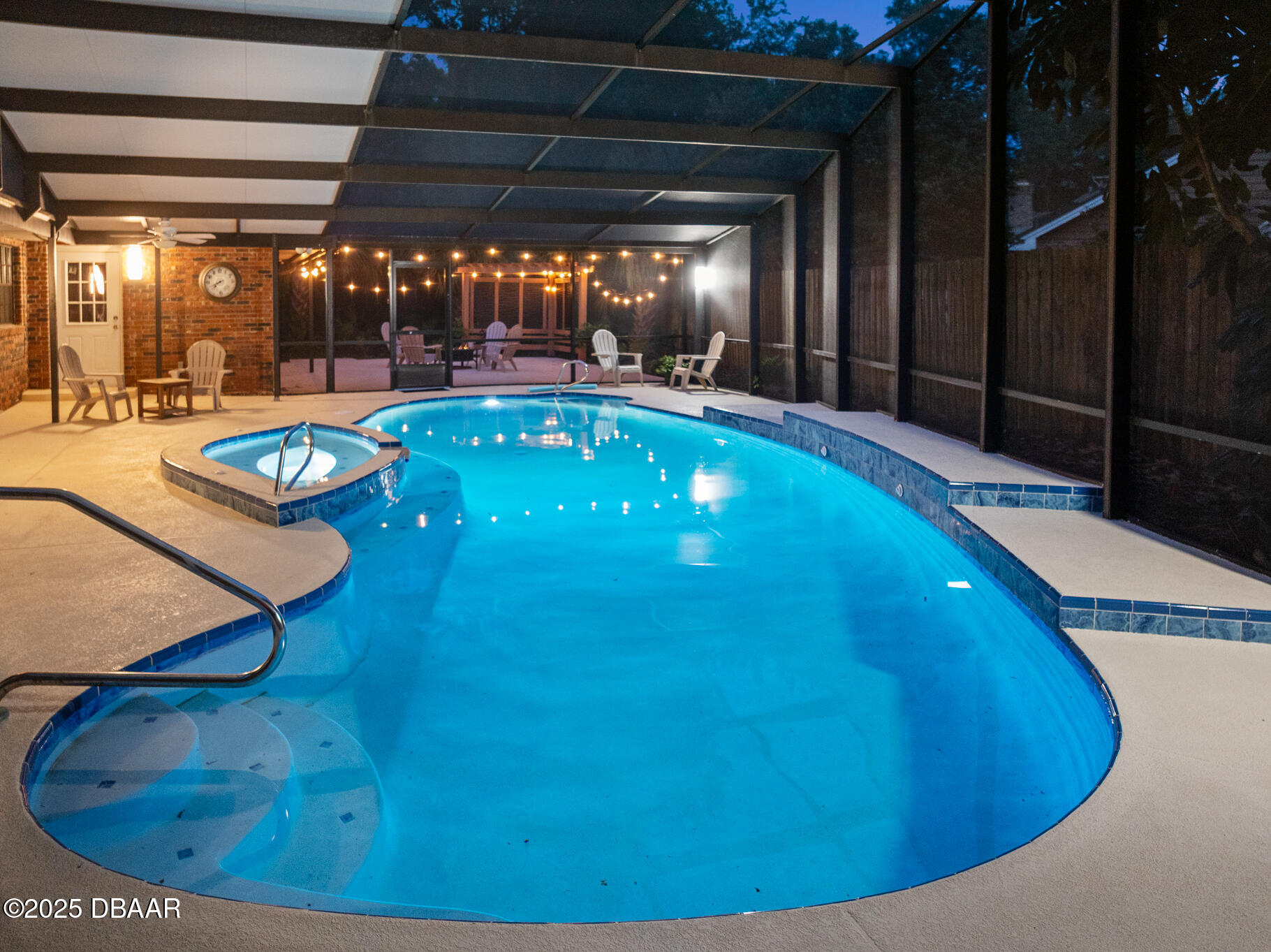 1 River Bluff Court Ormond Beach, FL 32174 - Photo 23 of 58 a view of a indoor swimming pool