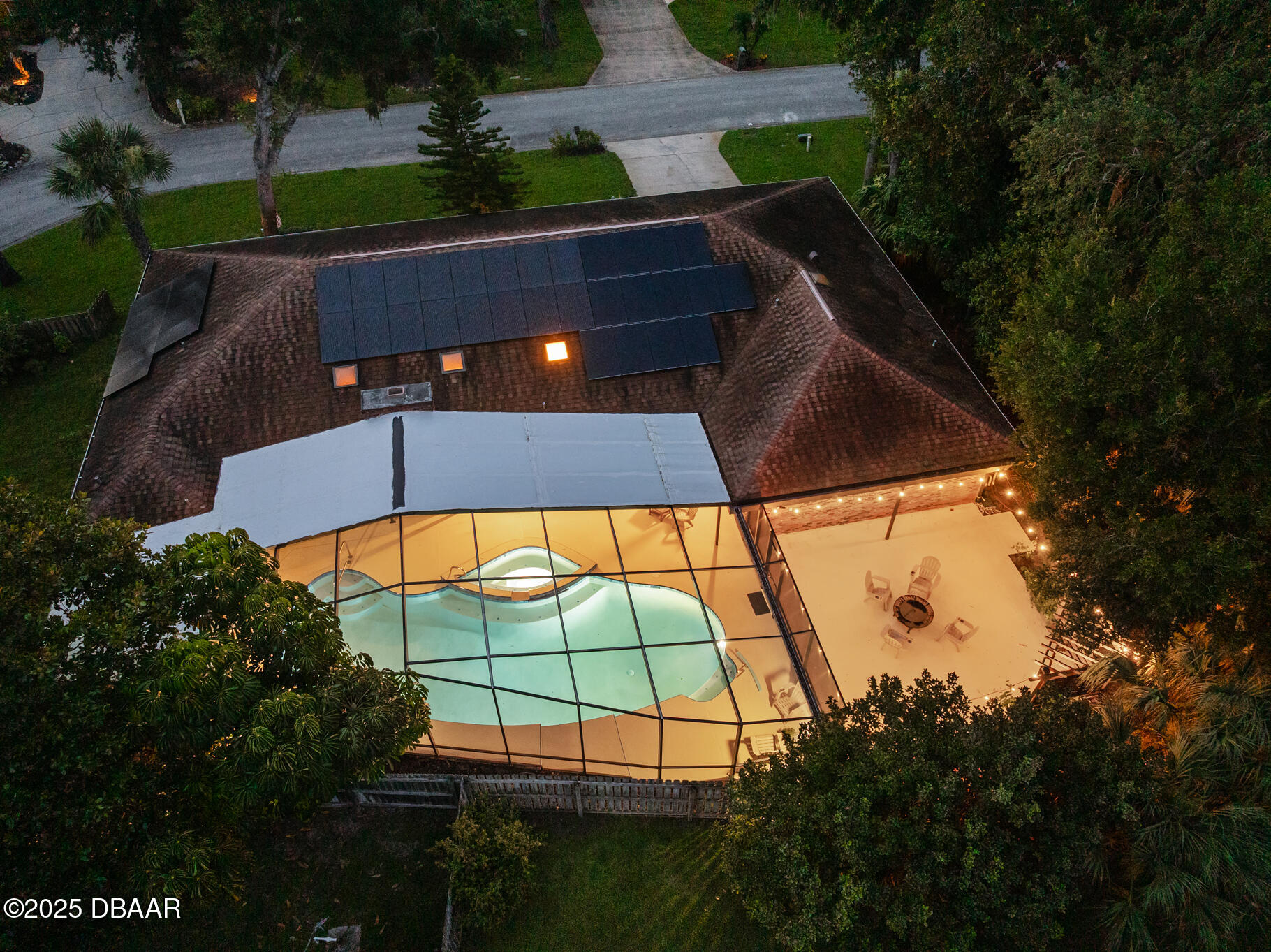 1 River Bluff Court Ormond Beach, FL 32174 - Photo 29 of 58 an aerial view of a house