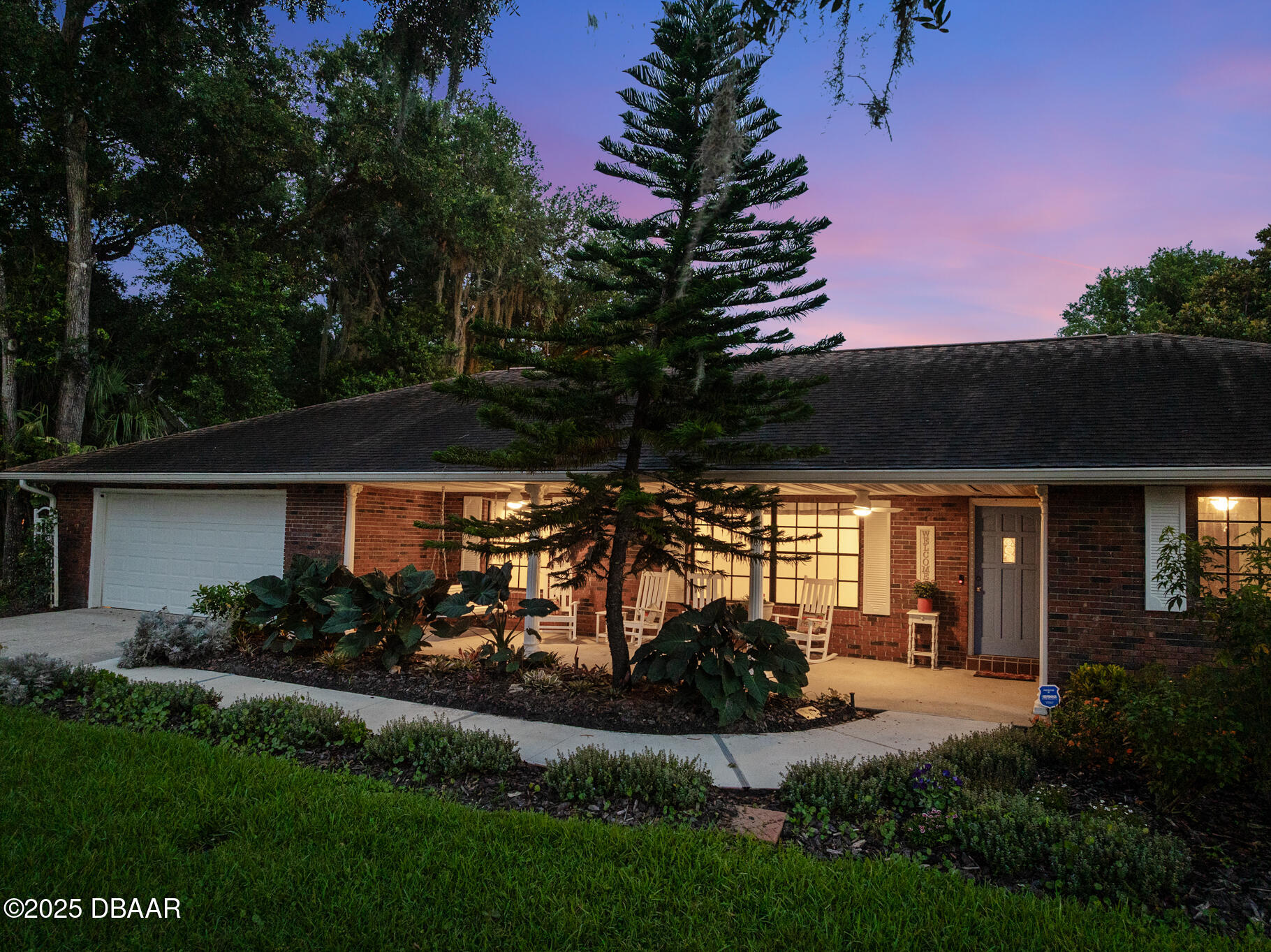 1 River Bluff Court Ormond Beach, FL 32174 - Photo 48 of 58 a view of a porch in front of house