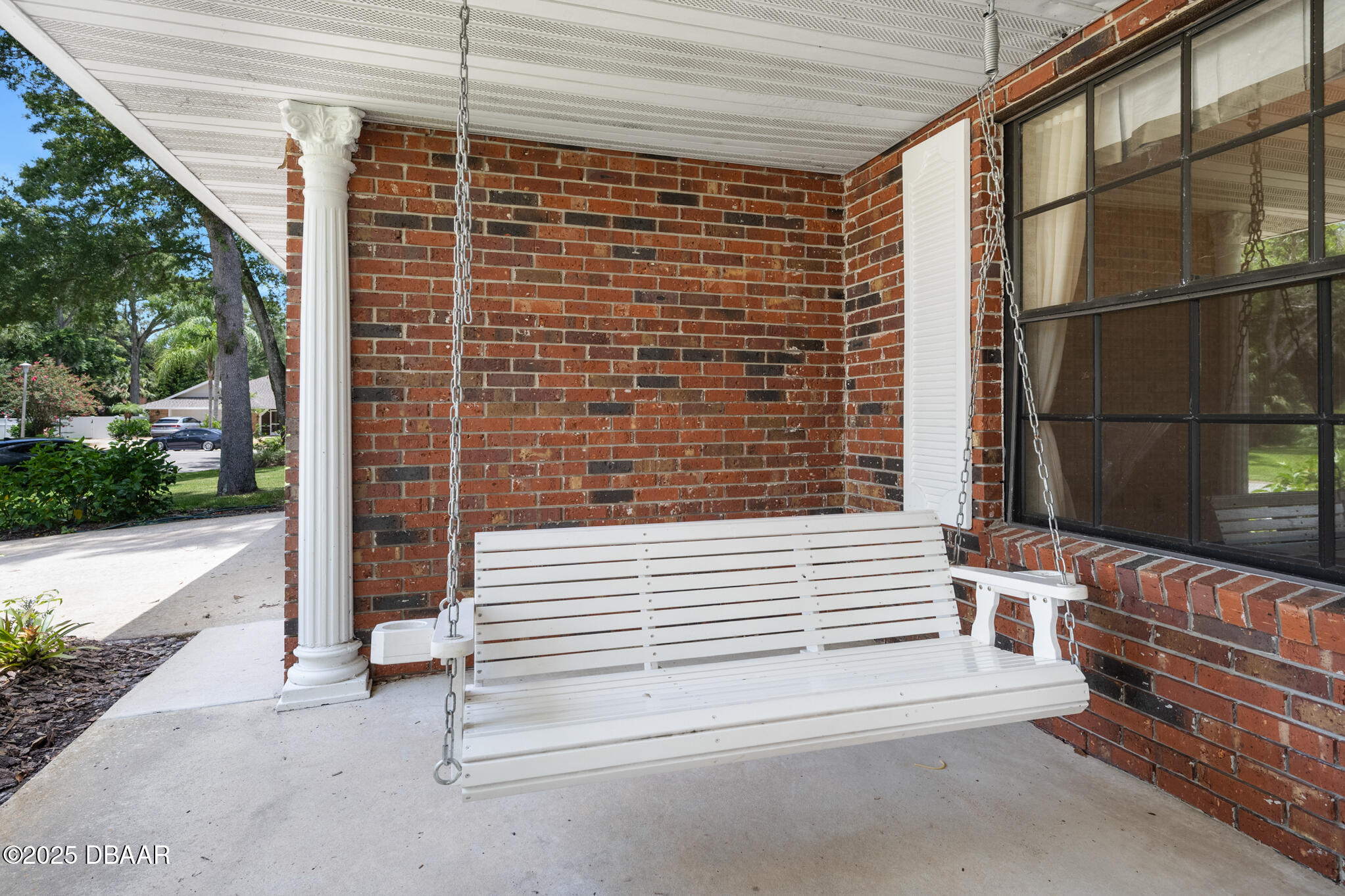 1 River Bluff Court Ormond Beach, FL 32174 - Photo 49 of 58 a view of a balcony with a door