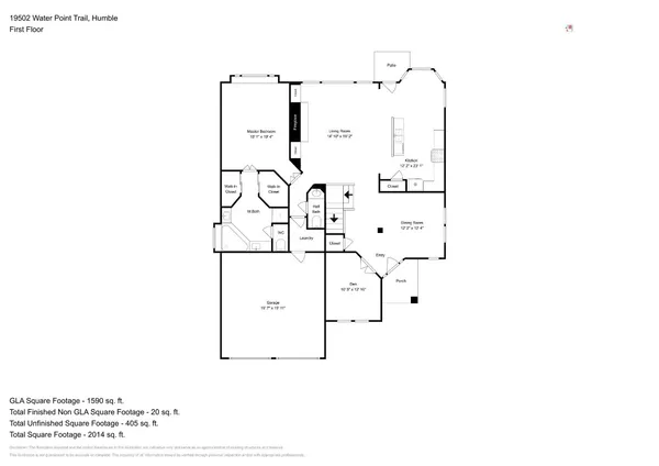 $2,495 | 19502 Water Point Trail, Humble, TX 77346