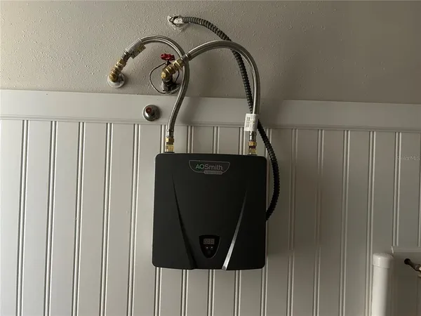 a close view of sliding door