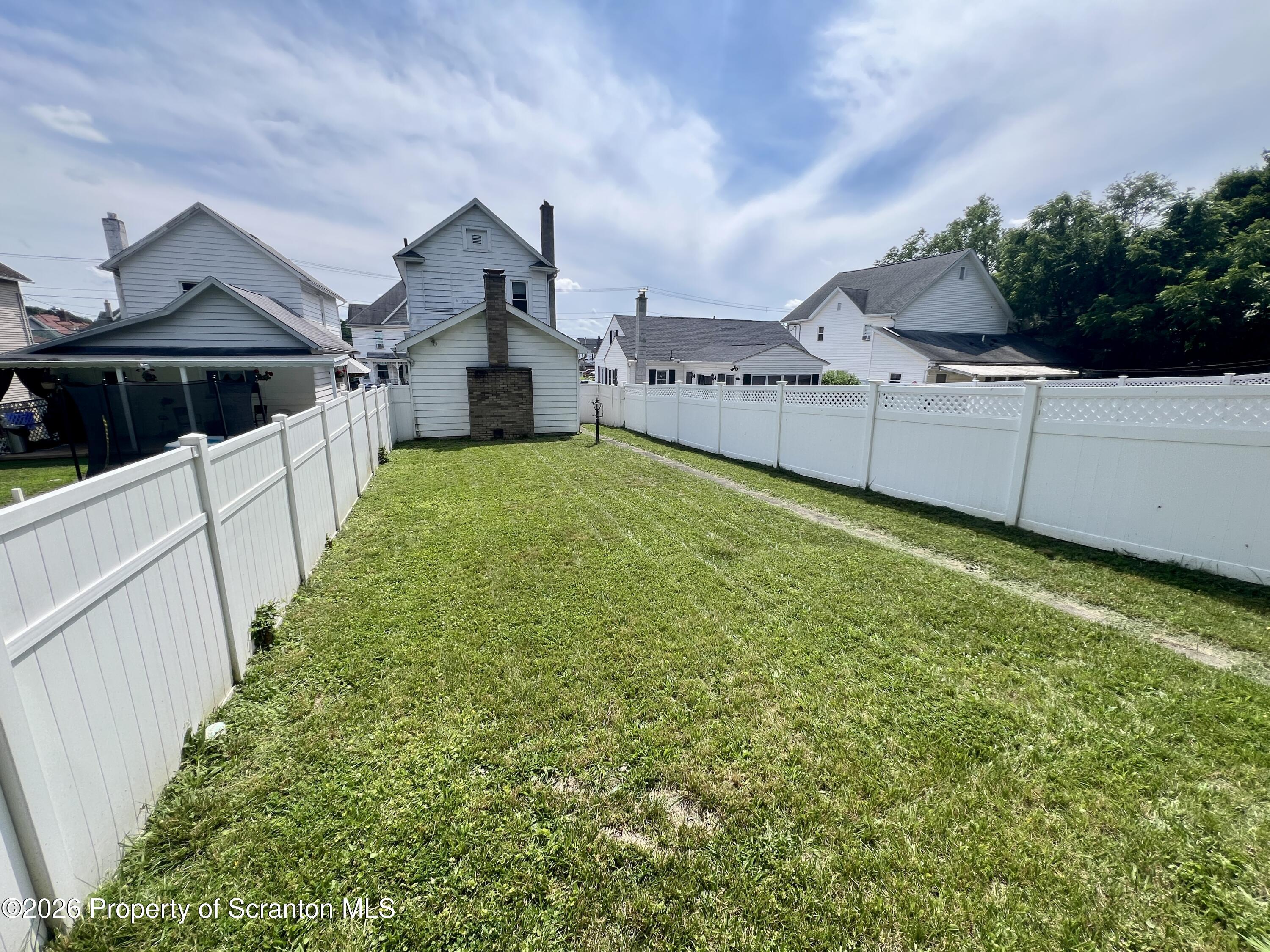 232 1/2 Butler Street Pittston, PA 18640 - Photo 22 of 23 Backyard 2