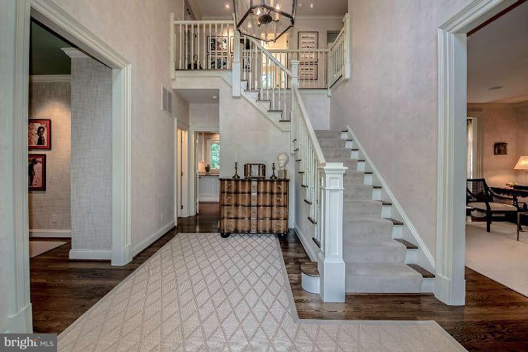 5511 Cornish Road Bethesda, MD 20814 - Photo 3 of 30 a view of entryway and hall with wooden floor