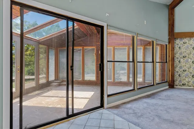 a view of an entryway