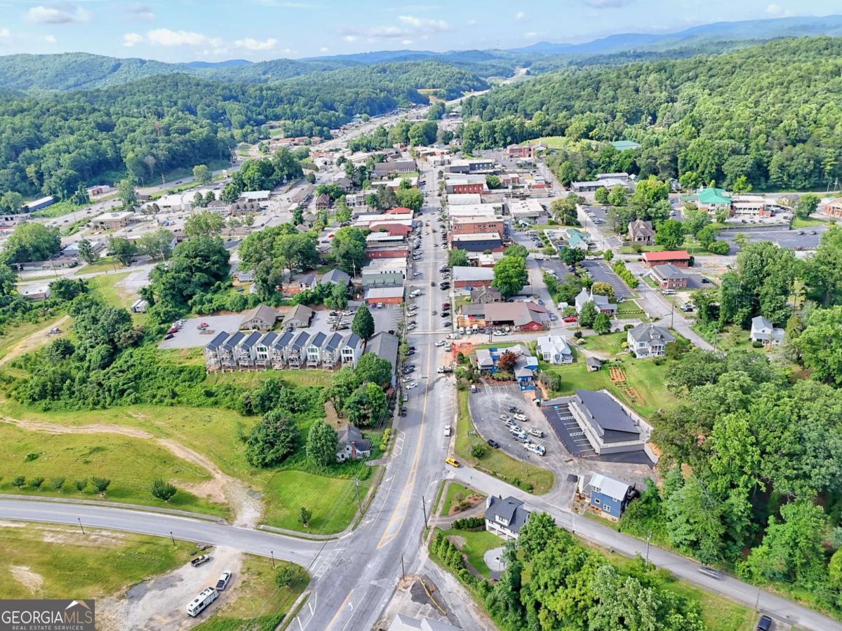 25 Valley Street Clayton, GA 30525 - Photo 62 of 81 an aerial view of residential houses with outdoor space and trees