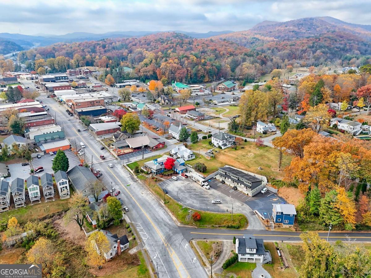 25 Valley Street Clayton, GA 30525 - Photo 78 of 81 an aerial view of residential houses with outdoor space