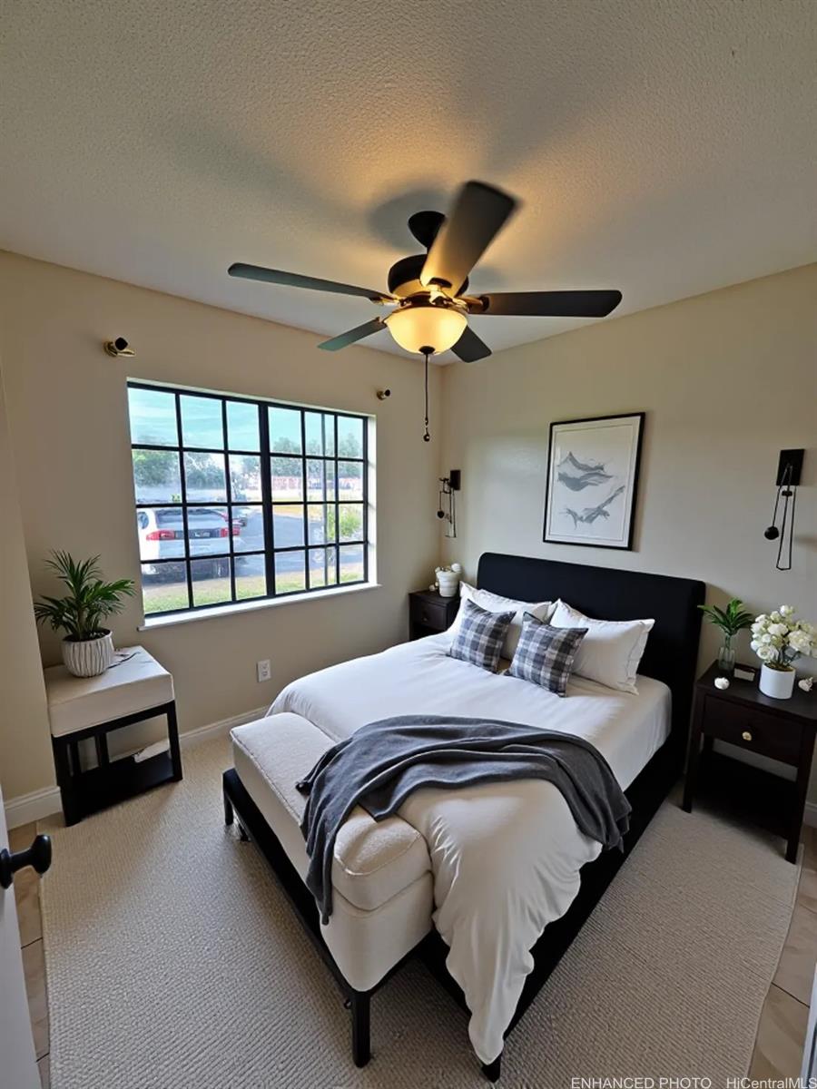 91-1024 Kaiau Avenue, Unit 4A Kapolei, HI 96707 - Photo 9 of 10 Enhanced PhotosThe second bedroom.