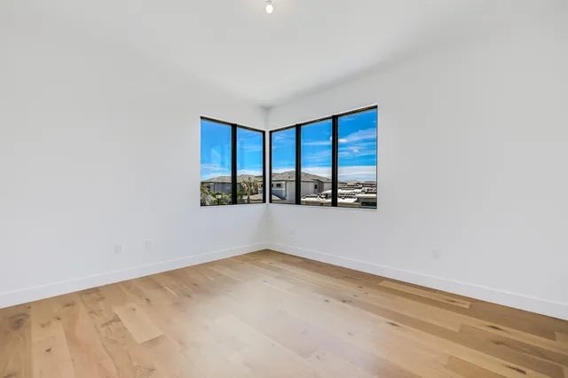 a view of a city with an ocean