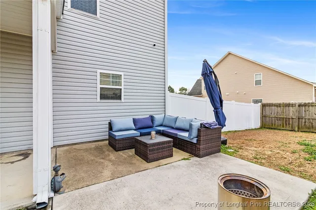 a view of a lounge chair in the balcony