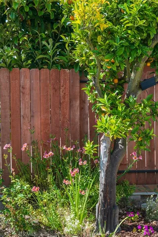 a view of a ocean with a building in the background