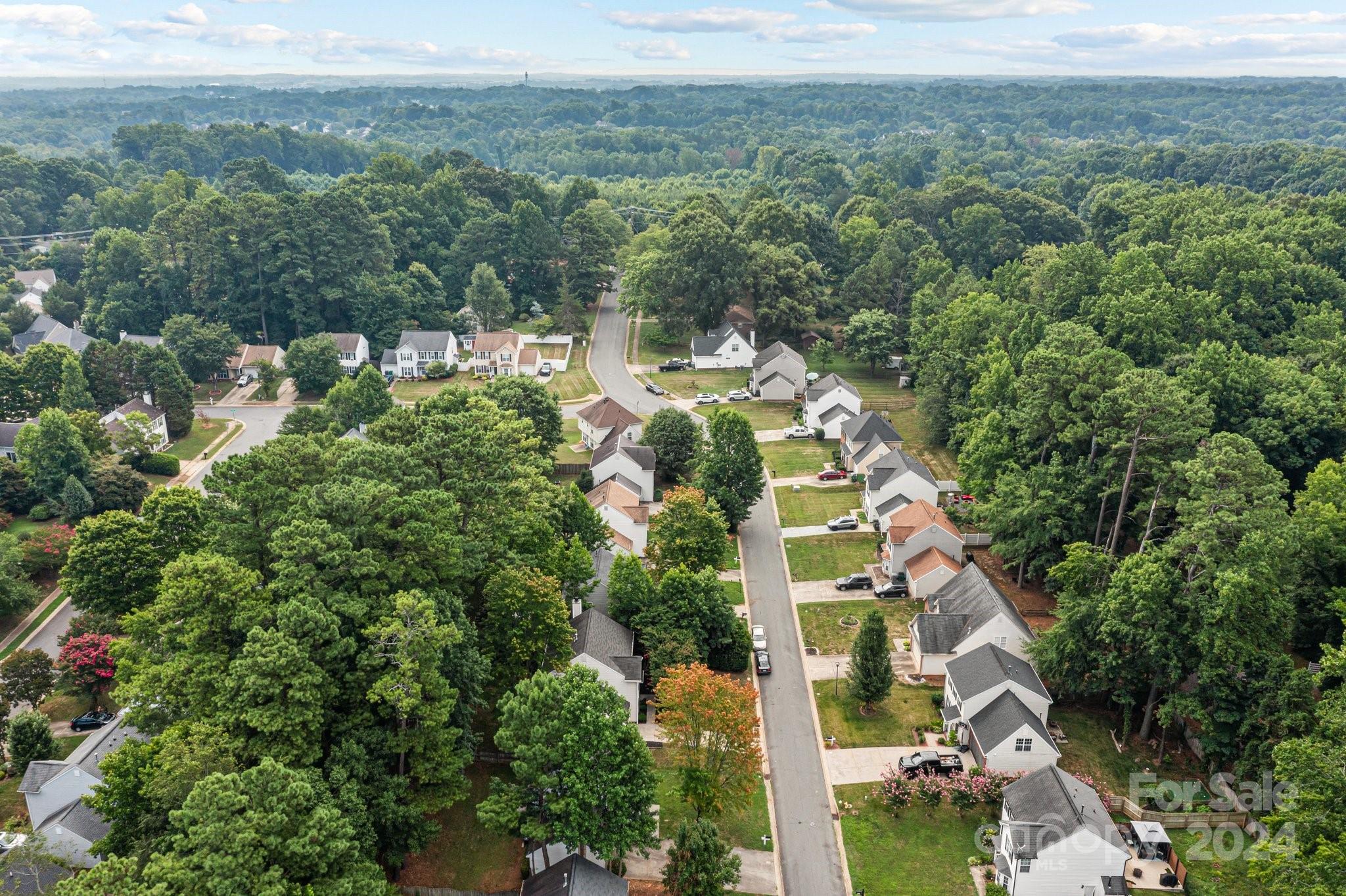 8424 Conner Ridge Lane Charlotte, NC 28269 - Photo 47 of 48 an aerial view of multiple house