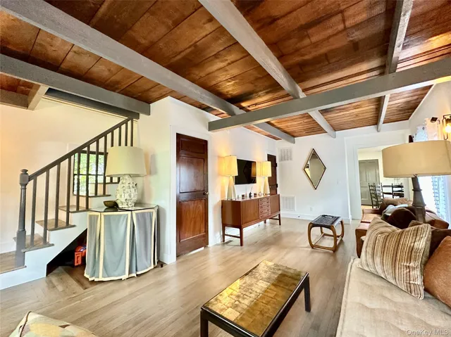 a view of a living room