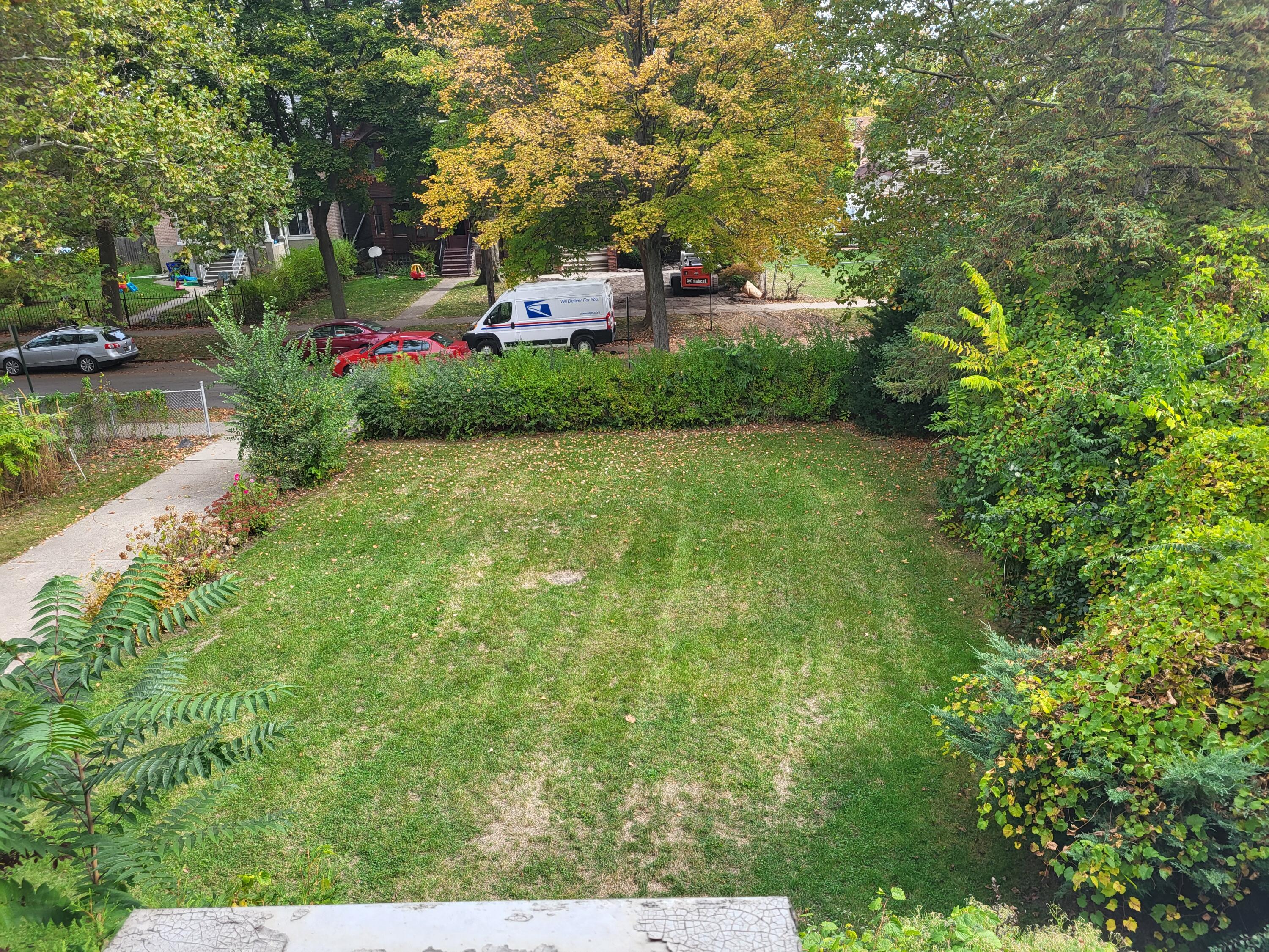 1455 Vinewood Street Detroit, MI 48216 - Photo 40 of 59 Balcony to Front Yard