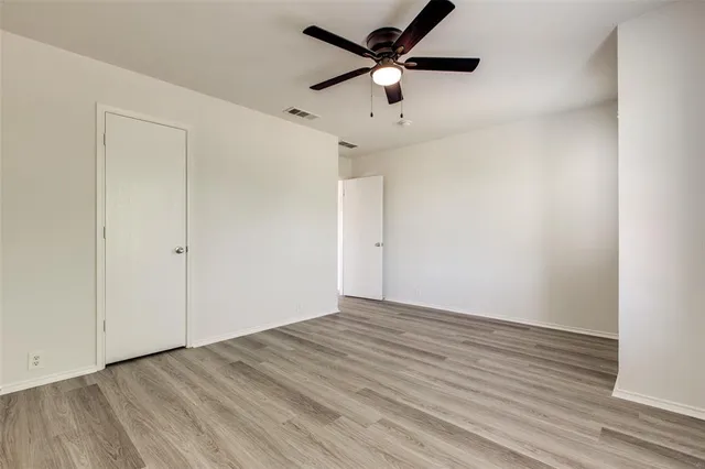 wooden floor in an empty room